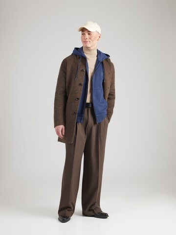 BOSS Zip-Up Hoodie 'Zetalky' in Blue