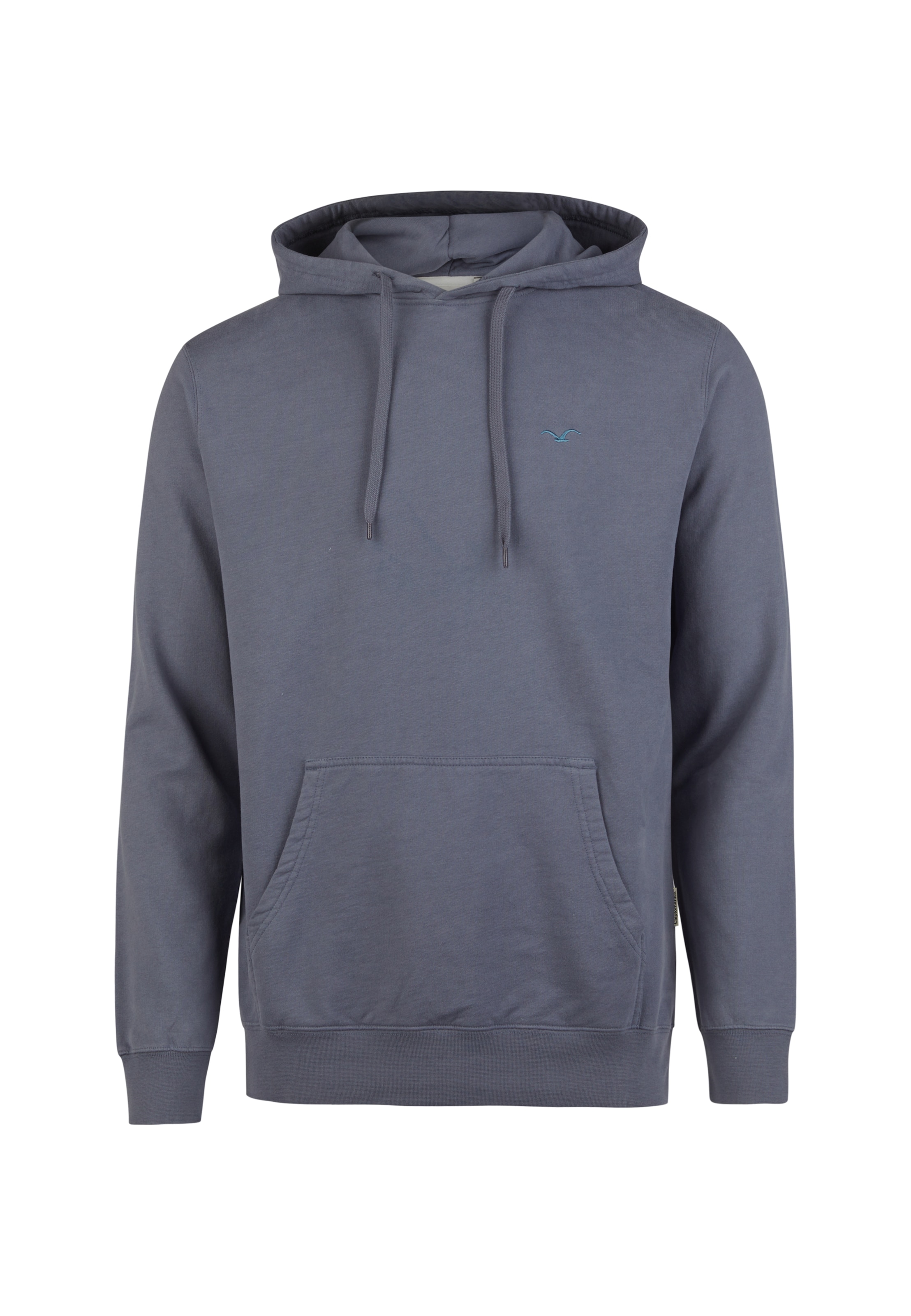Cleptomanicx Hoodie 'Ligull' in Blau: Vorderseite