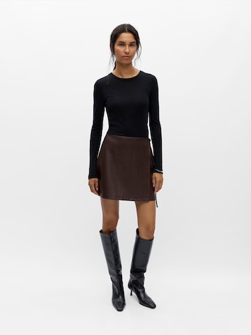 OBJECT Skirt 'OBJOLIVE' in Brown
