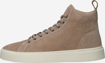 BLACKSTONE Sneakers hoog 'Ruby Innik EG541' in Beige: voorkant