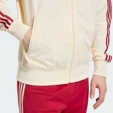 ADIDAS ORIGINALS Sweatjacka 'Firebird' i beige