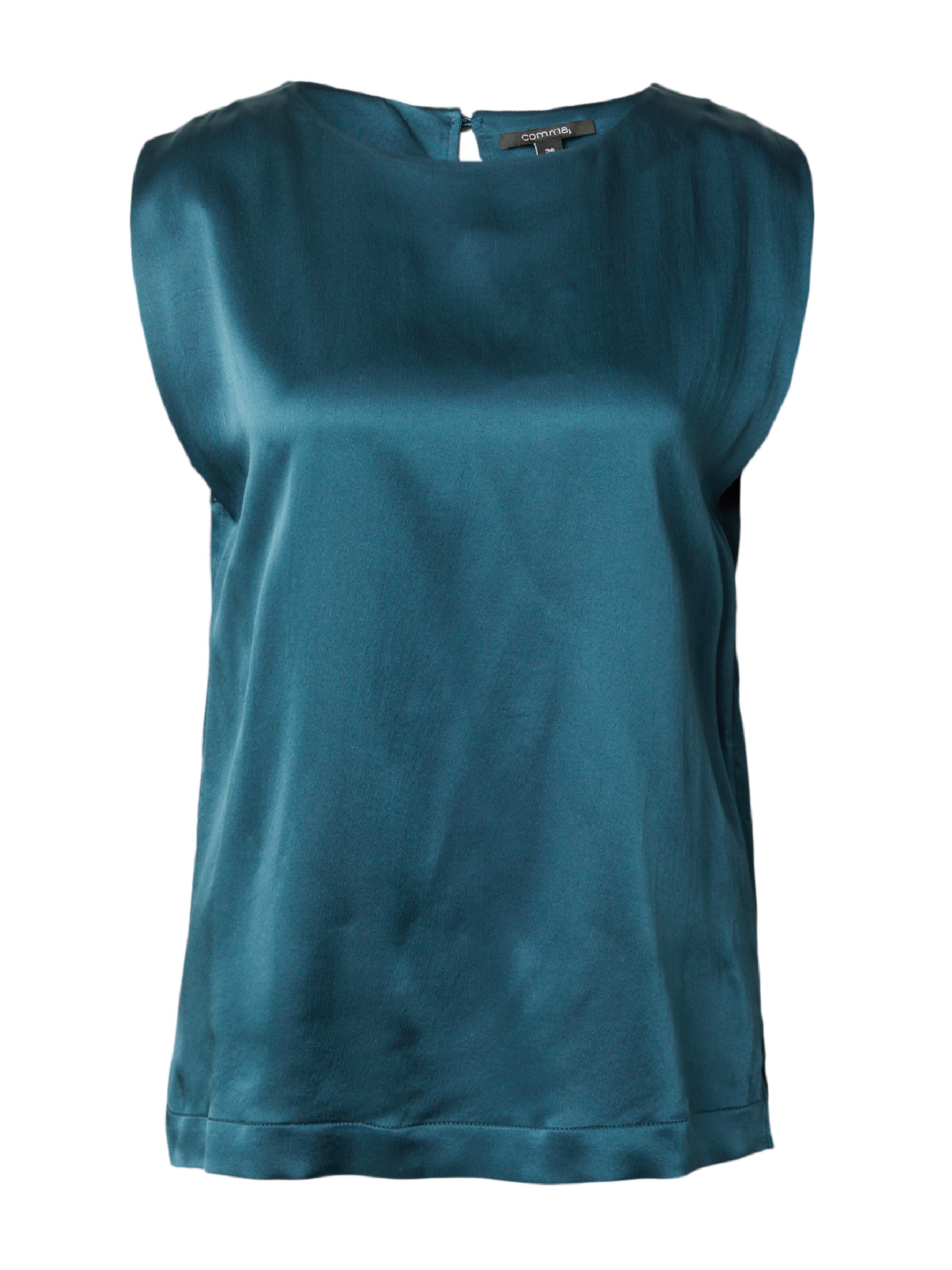 COMMA Blouse in Blue: front