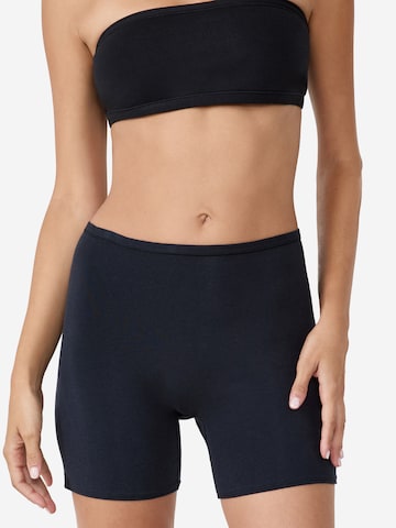 Pantaloni modellanti 'COTON 360' di ETAM in nero: frontale