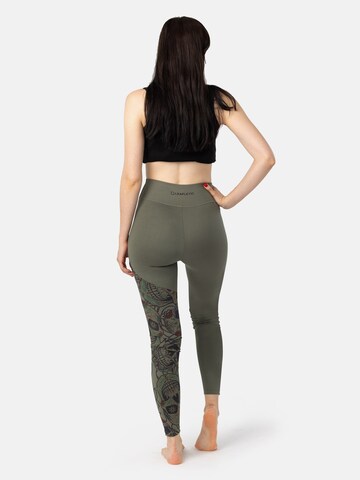 LEAFLETIC - Skinny Leggings 'Leafletic Women`s Long Length Legging' en verde