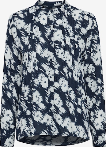 ICHI Bluse 'IHMarrakech' in Blau: Vorderseite