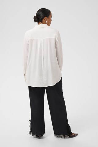 KAFFE CURVE Blouse 'Gila' in White