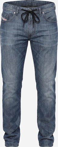 DIESEL - Calças de ganga 'THOMMER JOGGJEANS Superstretch & Supersoft' em azul: frente