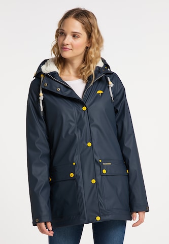 Schmuddelwedda Weatherproof jacket in Blue: front