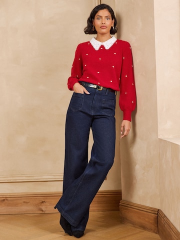Pullover di love & roses in rosso