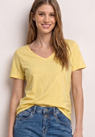 STREET ONE Shirt in Yellow: front