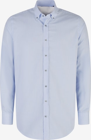 HECHTER PARIS Regular fit Business Shirt in Blue: front