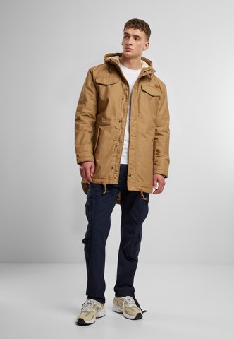 Brandit Between-Seasons Parka 'Marsh Lake' in Beige