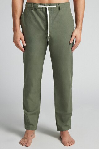 INTIMISSIMI Regular Pants in Green: front