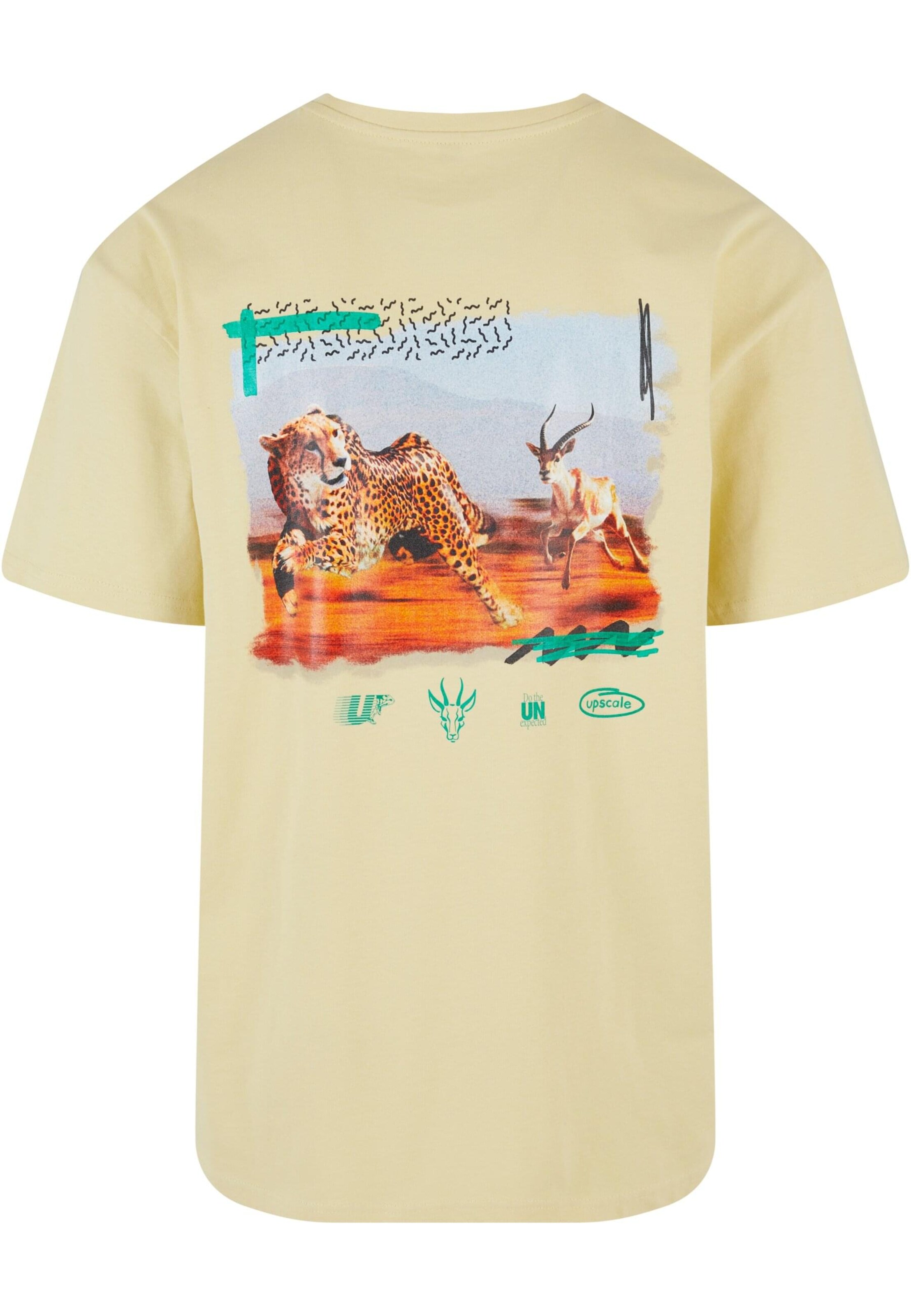 MT Upscale Tričko 'Do The Unexpected' – žlutá