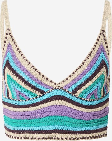 BDG Urban Outfitters - Top de malha em roxo: frente