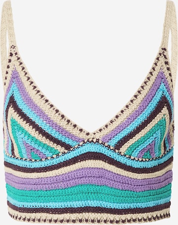 BDG Urban Outfitters - Top de malha em roxo: frente