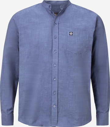 Chemise 'Kallu' Jan Vanderstorm en bleu : devant