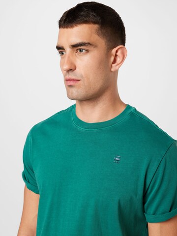 G-STAR T-Shirt 'Lash' in Grün