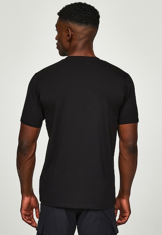 Alessandro Zavetti - Camisa 'Marconi' em preto