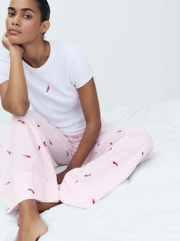 Marks & Spencer Pyjamahose in Pink