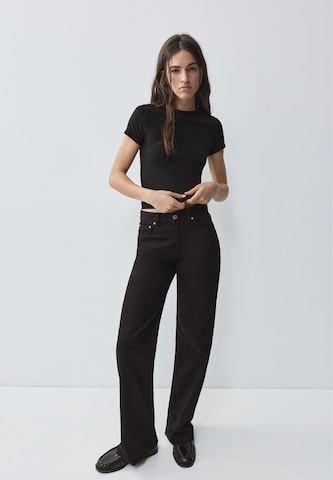 Tricou de la Pull&Bear pe negru
