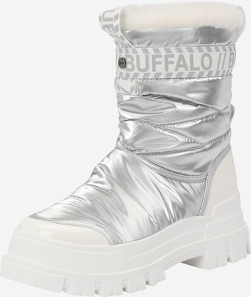 BUFFALO - Botas de nieve 'ASPHA QUILT SNOWBOOT' en plata: frente