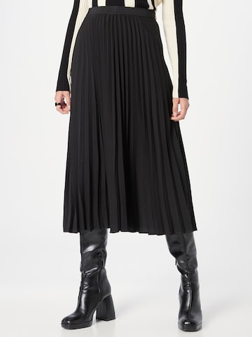 minimum تنورة 'FILINA' بلون أسود: الأمام