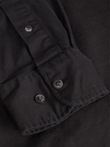 JACK & JONES Regular fit Button Up Shirt 'BROOK' in Black