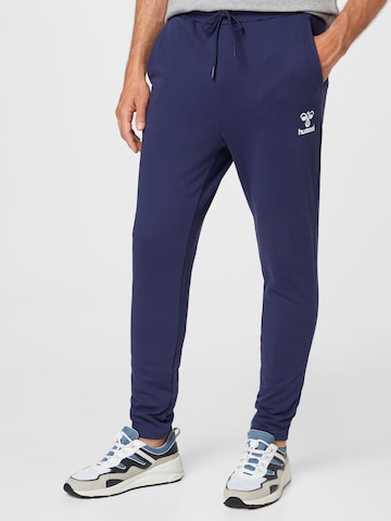 Hummelregular Sportske hlače - plava boja: prednji dio