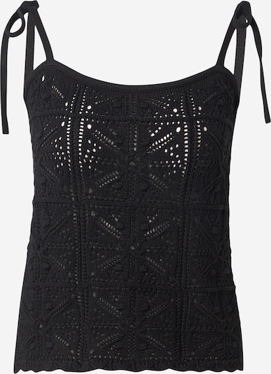 LEVI'S ® Neuletoppi 'Abbey Tie-Shoulder Sweater Tank Top' koossa XS värissä musta, Tuotenäkymä