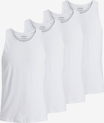 Maillot de corps JACK & JONES en blanc : devant