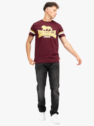 LONSDALE Футболка ' METHLEY ' в Красный