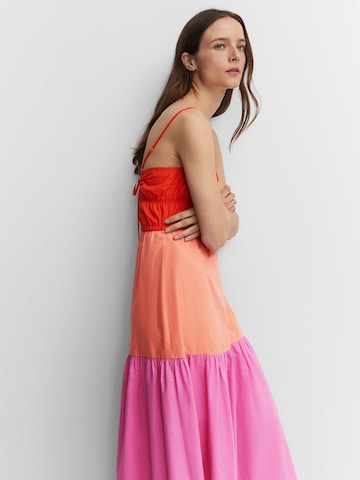 MANGO Letné šaty 'TAURO' - ružová