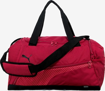 PUMA Sports Bag in Red: front