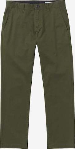 Volcom Regular Chino Pants 'FRICKIN' in Green: front