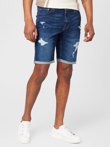 HOLLISTER Skinny Džíny – modrá: přední strana