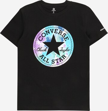 CONVERSE Shirt in Schwarz: front