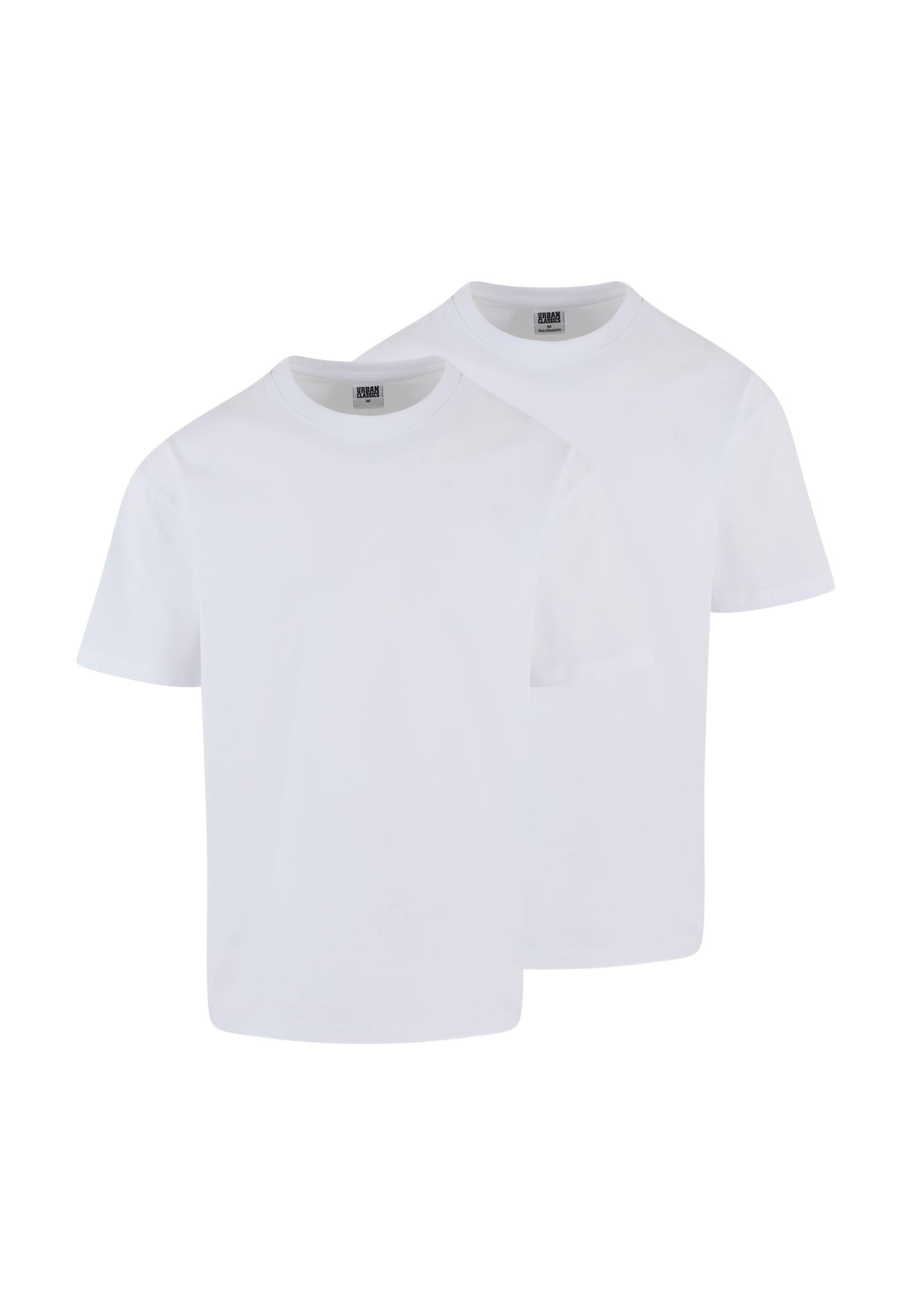 Maglietta di Urban Classics in bianco: frontale