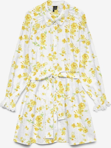 Robe-chemise 'VMGry' VERO MODA en blanc : devant