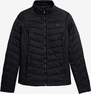 4F Outdoorjacke in Schwarz: predná strana