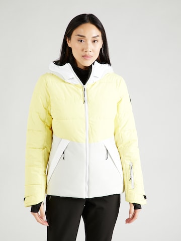 ICEPEAK - Chaqueta deportiva 'EDEN' en amarillo: frente