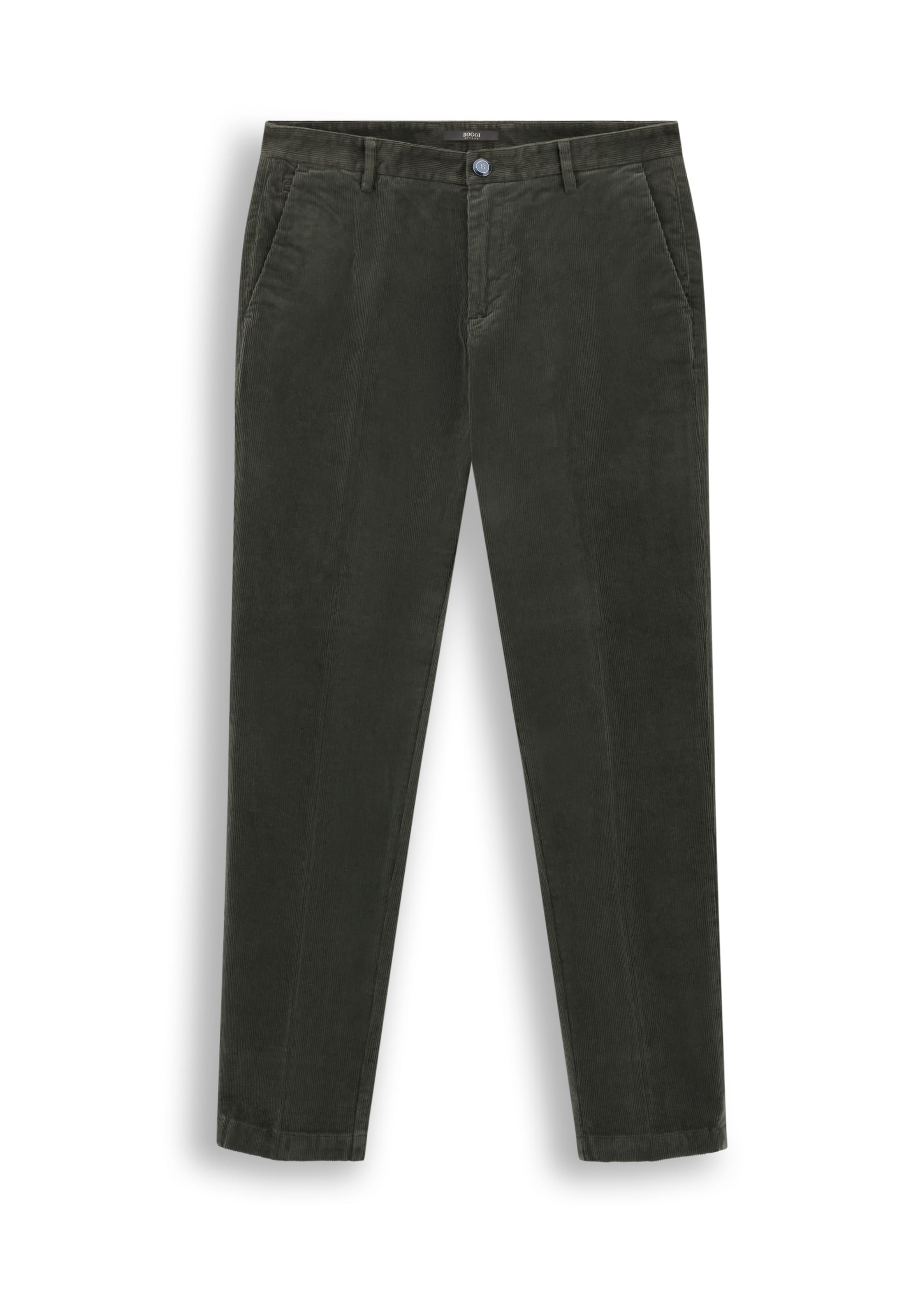 Boggi Milano Chinohose in Grün: Vorderseite