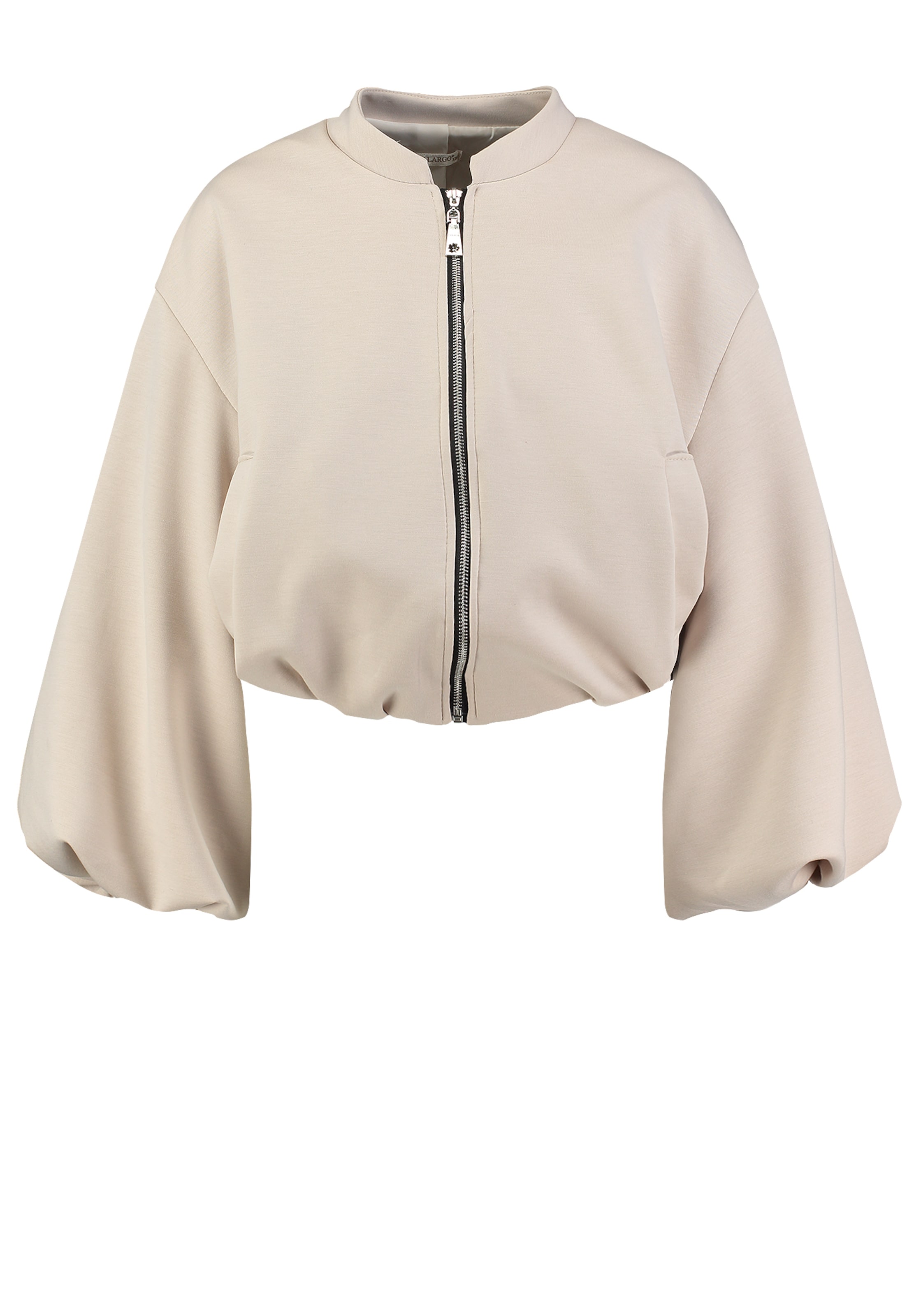 Key Largo Sweatjakke 'CRISTAL' i beige: forside