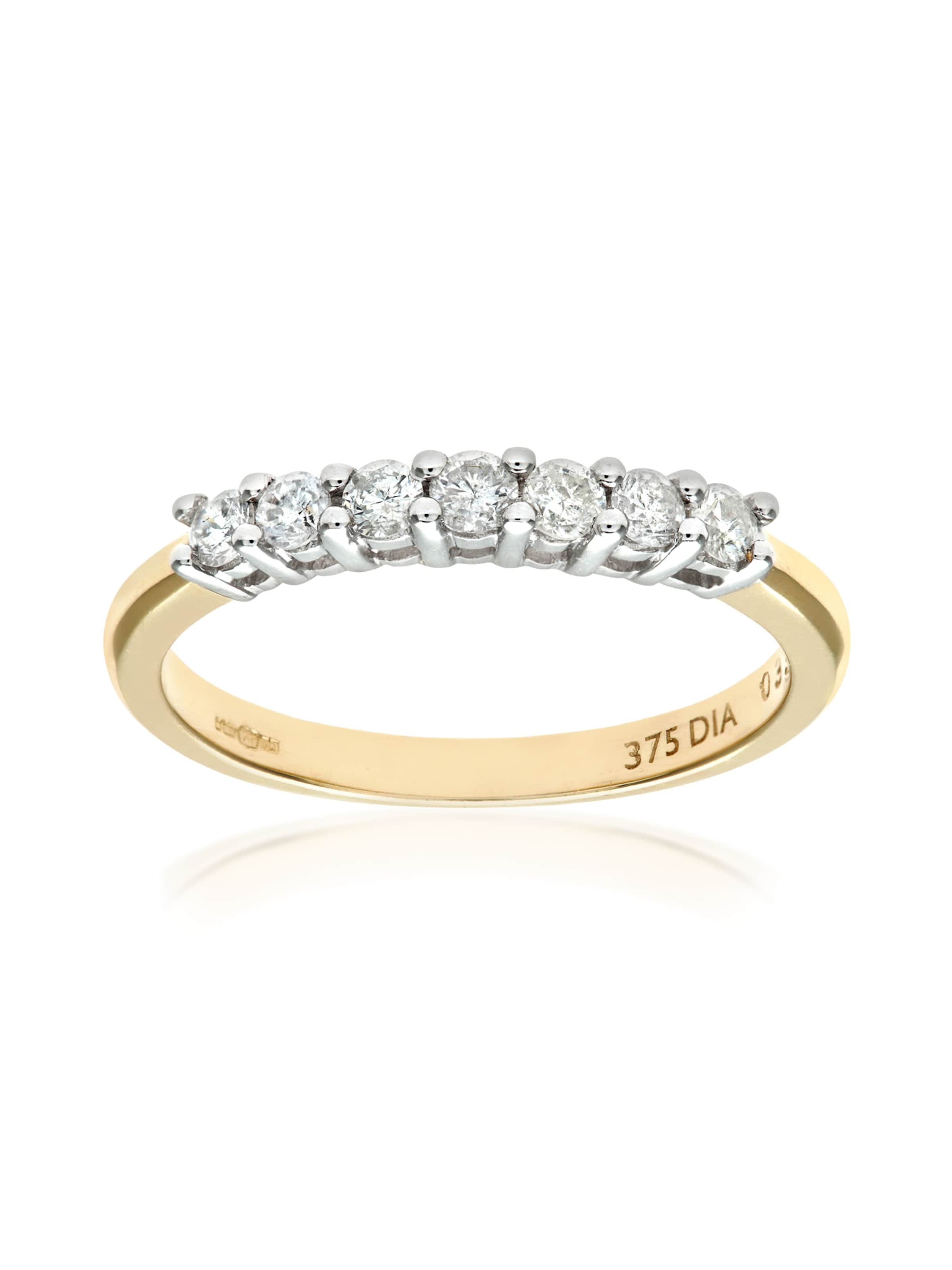 DIAMANT LETERNEL Ring 'Eternity'‌‌‌‌‌ in Gold: Vorderseite