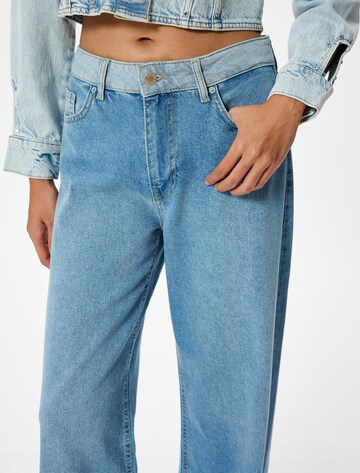 Koton Wide Leg Jeans in Blau