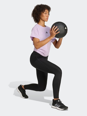 ADIDAS PERFORMANCE Λειτουργικό μπλουζάκι 'Power' σε λιλά