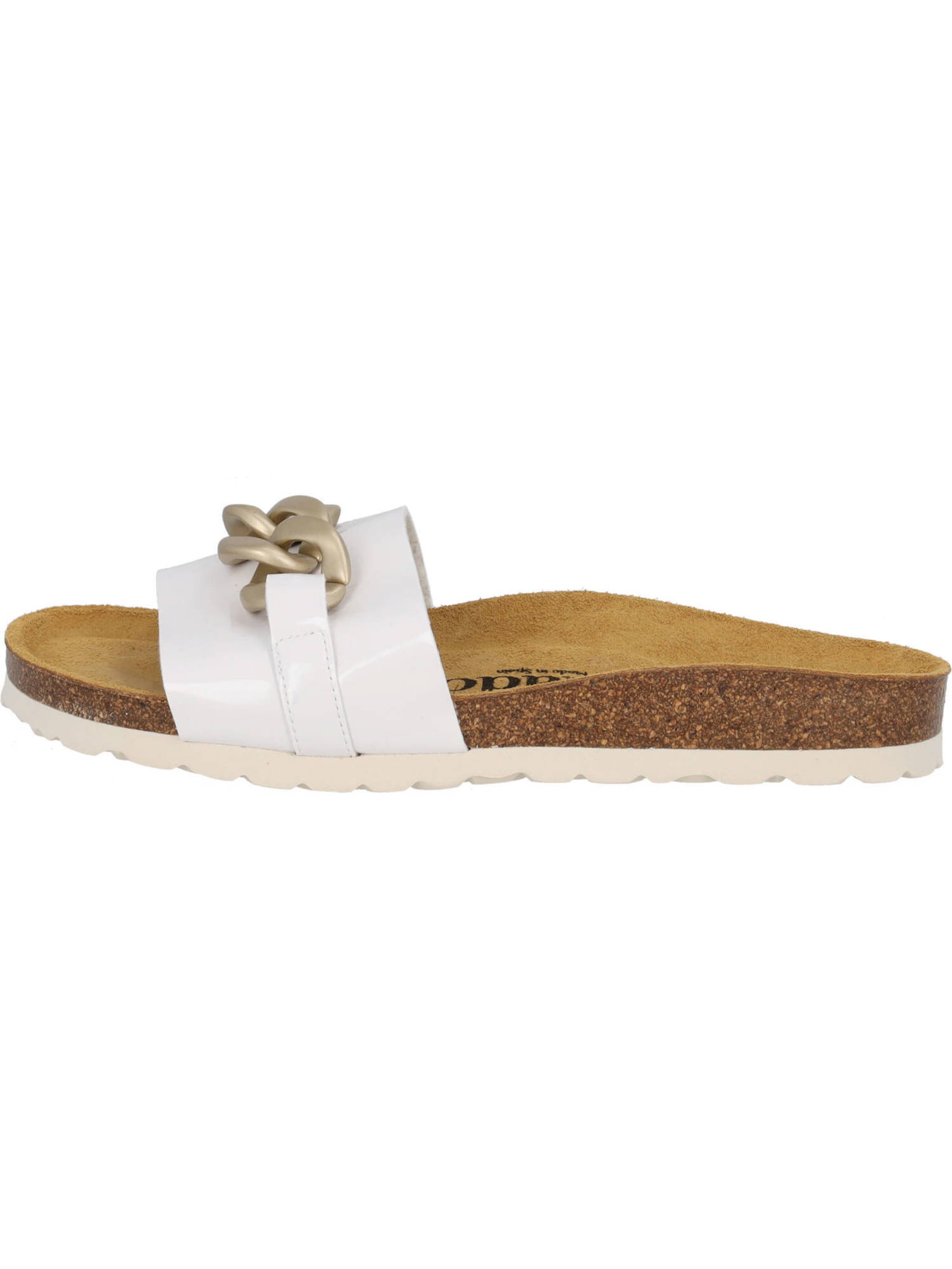 PaladoNatikače s potpeticom 'Gozo' - bijela boja: prednji dio