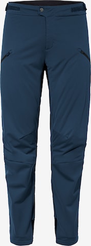 VAUDE Regular Outdoor trousers 'Minaki' in Blue: front
