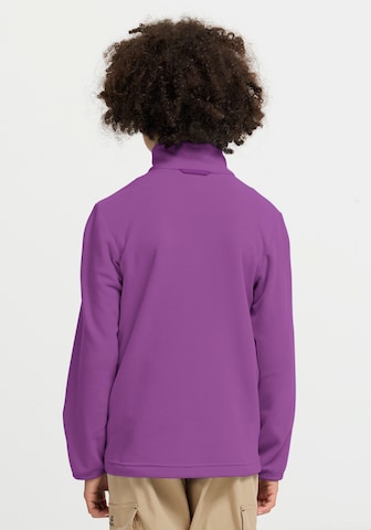 JACK WOLFSKIN Fleece Jacket in Purple