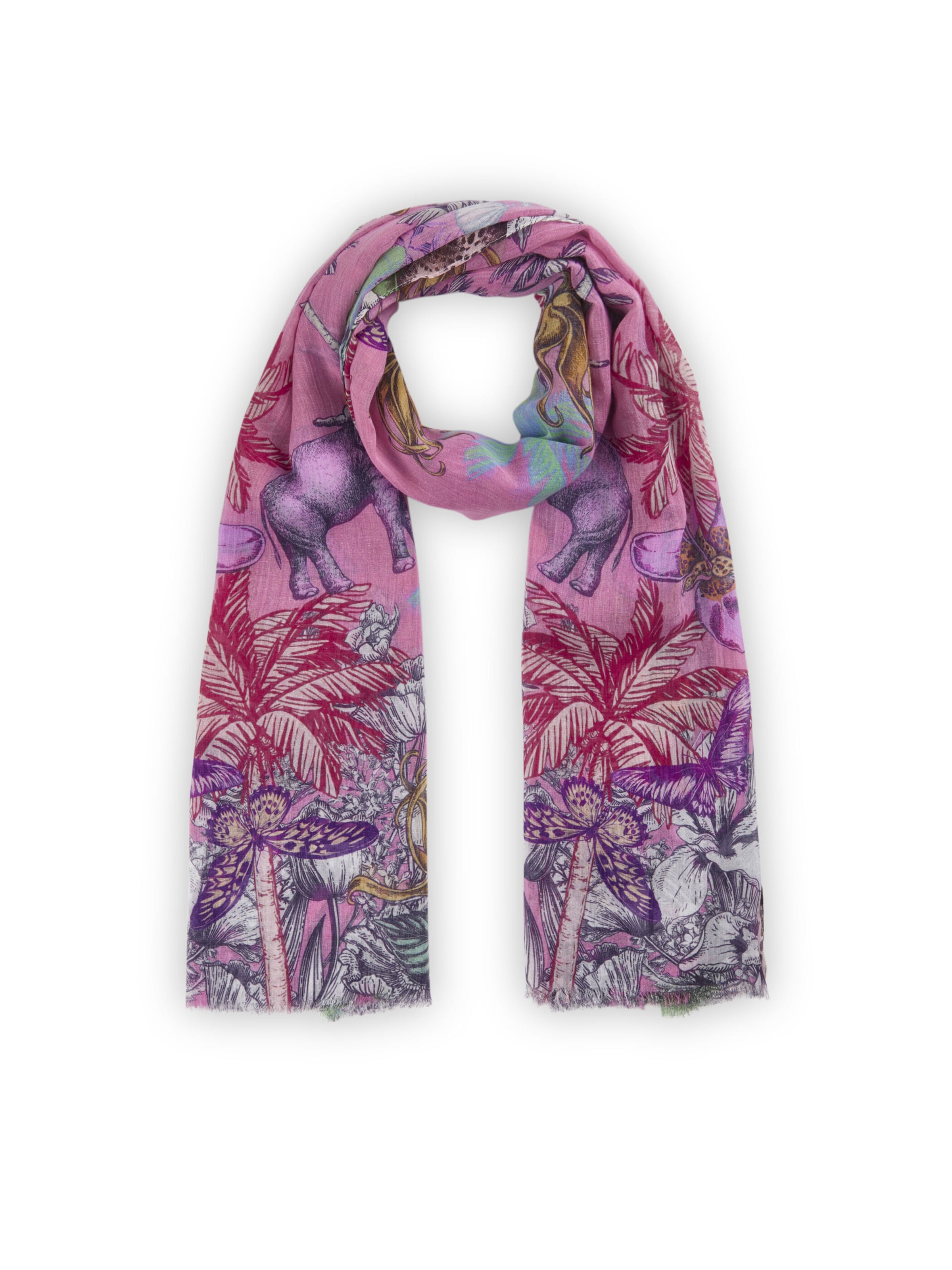 CODELLO Sjaal in Roze: voorkant